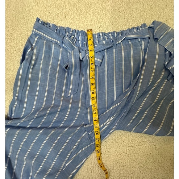 NWT Lauren Conrad Blue Striped Women's Pants - Picture 8 of 11